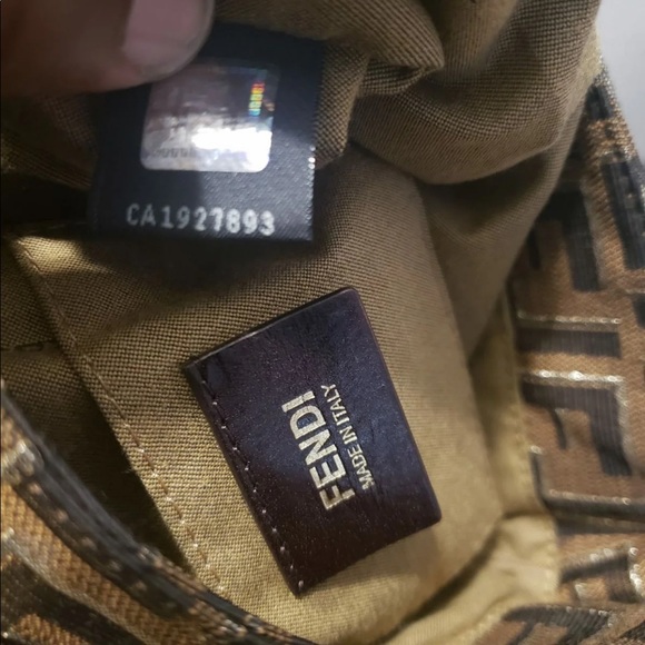 Fendi zucca chef shoulder bag - Picture 6 of 14